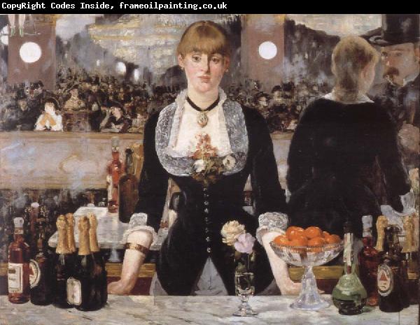Edouard Manet Bar in the foil-Bergere